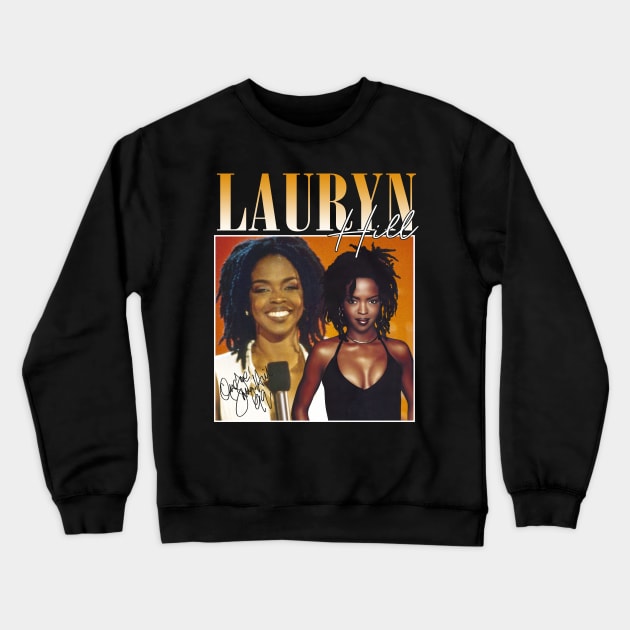 Lauryn Hill Fugees The Famous Vintage Retro Rock Rap Hiphop Crewneck Sweatshirt by beckhamwarren